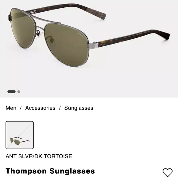 Coach Thompson Aviator Sunglasses - Picture 8 of 8